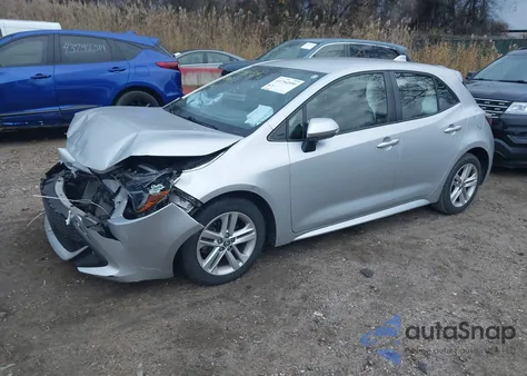 2019 Toyota Corolla Se from USA, damaged, VIN JTNK4RBE8K3029978